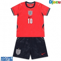 Engleska Jude Bellingham #10 Gostujuci Dres za djecu SP 2026 Kratak Rukav (+ Kratke hlače)